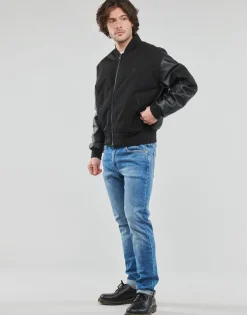 Calvin Klein Jeans - FAUX LEATHER BOMBER JACKET