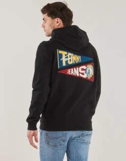 Tommy Jeans - TJM REG UNI FLAG TIGER HOODIE